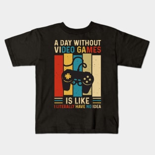 vintage video game designs Kids T-Shirt